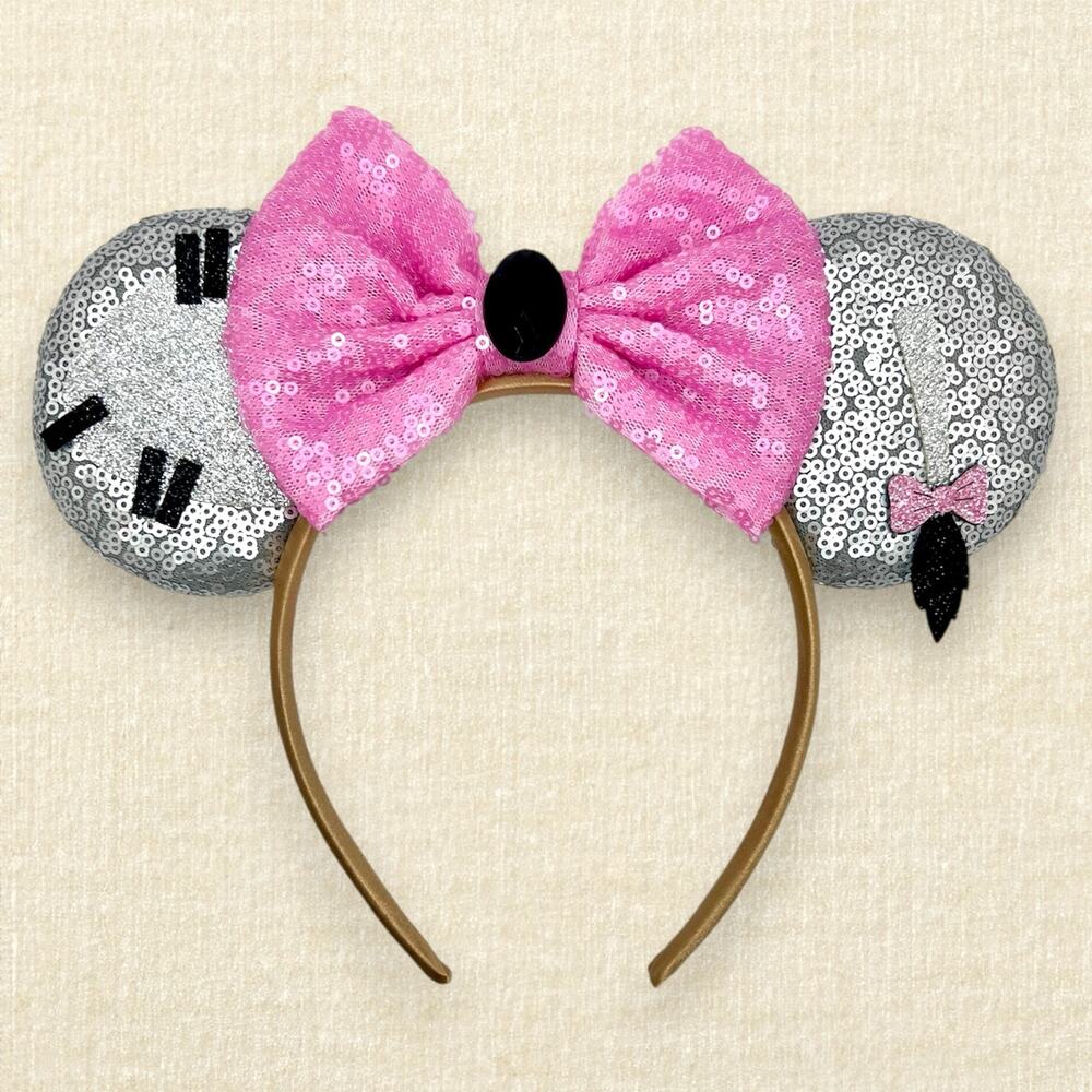 Gray Sequin Eeyore Winnie the Pooh Minnie Ears | Disney-Inspired Mouse Ears